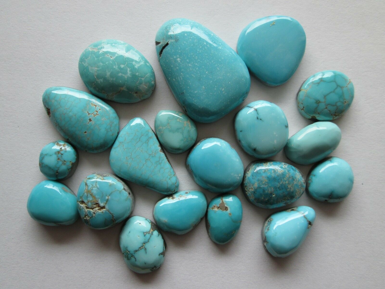 168.50 Cts Of Natural Lone Mountain Turquoise Gemstones, # Dt 1075